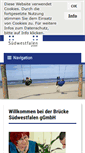 Mobile Screenshot of bruecke-suedwestfalen.de